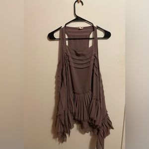 Flowy ruffled mini dress from Lush (S)
